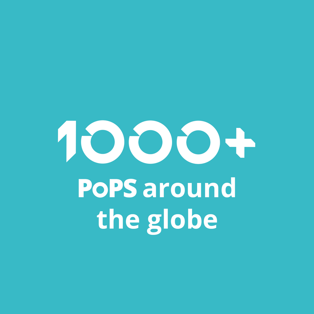 1000+ PoPs are available to deliver your content using the Qwilt OTT delivery solutions